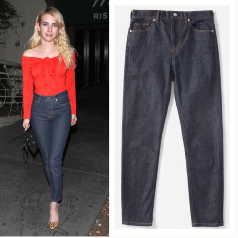 EVERLANE high waist ankle length jeans size 31